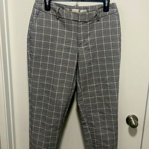 Pink Plaid Dress Pants